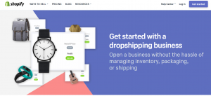 Shopify dropshipping