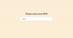 Bank Verification Number (BVN)