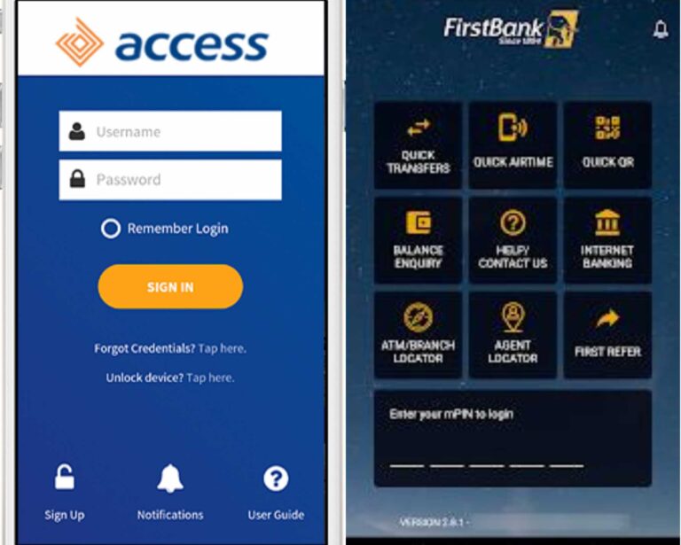 Access bank vs First bank of Nigeria